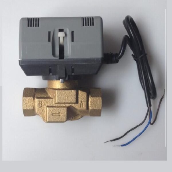 VALVULA FAN COIL 2 VÍAS 1/2" - CON ACTUADOR 220V