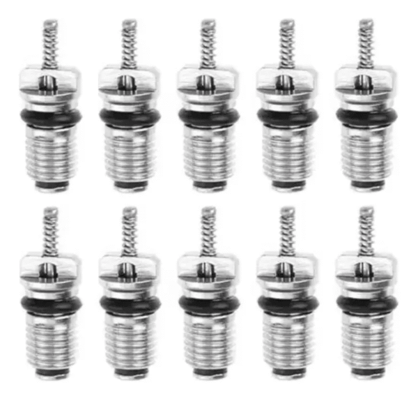 SET PEPAS ALTA PRESIÓN (10 PCS) - VÁLVULAS
