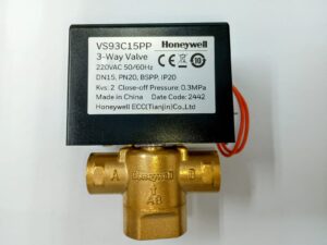 VALVULA FAN COIL 3 VÍAS 1/2" - BSPP - 220V (2 HILOS)