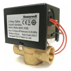 VALVULA FAN COIL 2 VÍAS 3/4" - BSPP - 220V (2 HILOS)