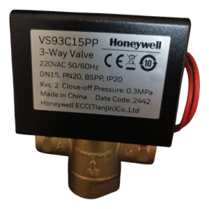 VALVULA FAN COIL 3 VÍAS 1/2" - BSPP - 220V (2 HILOS)