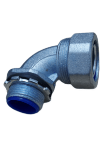 CONECTOR EMT CURVO FLEXIBLE A METÁLICO 25mm(CODO)