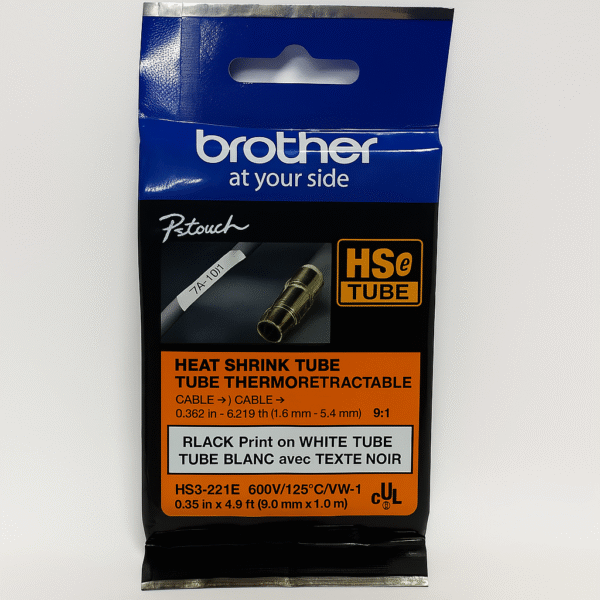 TERMOCONTRAIBLE HSE-211E 0,8-3,1 mm, 600V,125°C,  BLANCO ,RELACIÓN DE CONTRACCIÓN 3:1