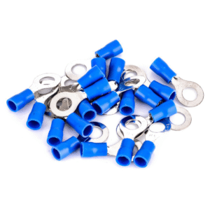 ANILLO TERMINAL AISLADO RV2-8 AZUL 8,4MM (BOLSA 10 UN)