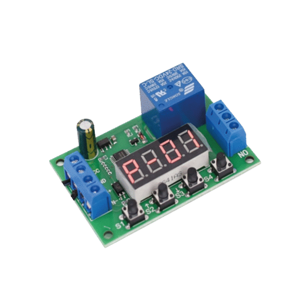 MODULO RELÉ TEMPORIZADOR PROGRAMABLE 24V