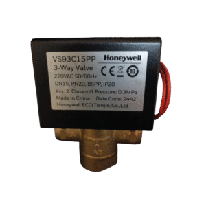 VALVULA FAN COIL 3 VÍAS 1/2" - BSPP - 220V (2 HILOS)