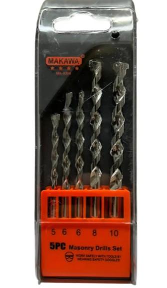 JUEGO DE BROCA DE 5 PCS MILIMETRICA