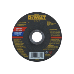 DISCO DE CORTE METAL PROFESIONAL 4-1/2" x 3/64"