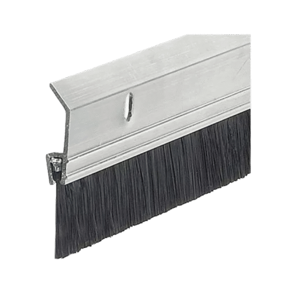 GUARDAPOLVO PARA PUERTA DE LUMINIO CON CEPILLO 95CMX5,08CM