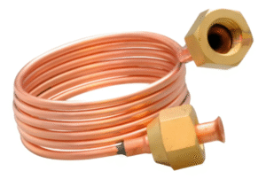 TUBO CAPILAR 1/8", 1/4" TUERCA 90CM (CT-900M)