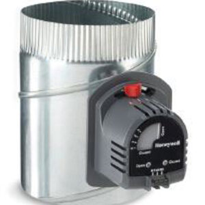 DAMPER AUTOMATICO REDONDO CON ACTUADOR 10''