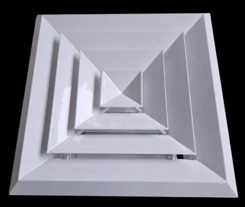 DIFUSOR 4 VIAS 30X30CM CON DAMPER