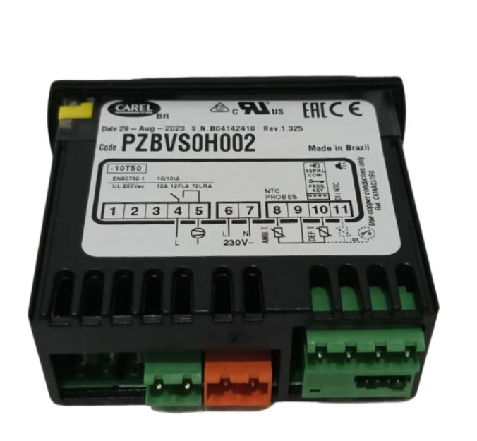 TERMOSTATO ELECTRONICO CAREL 220VAC 1 RELE 1 SONDAS PZBVS0H002 - Imagen 3
